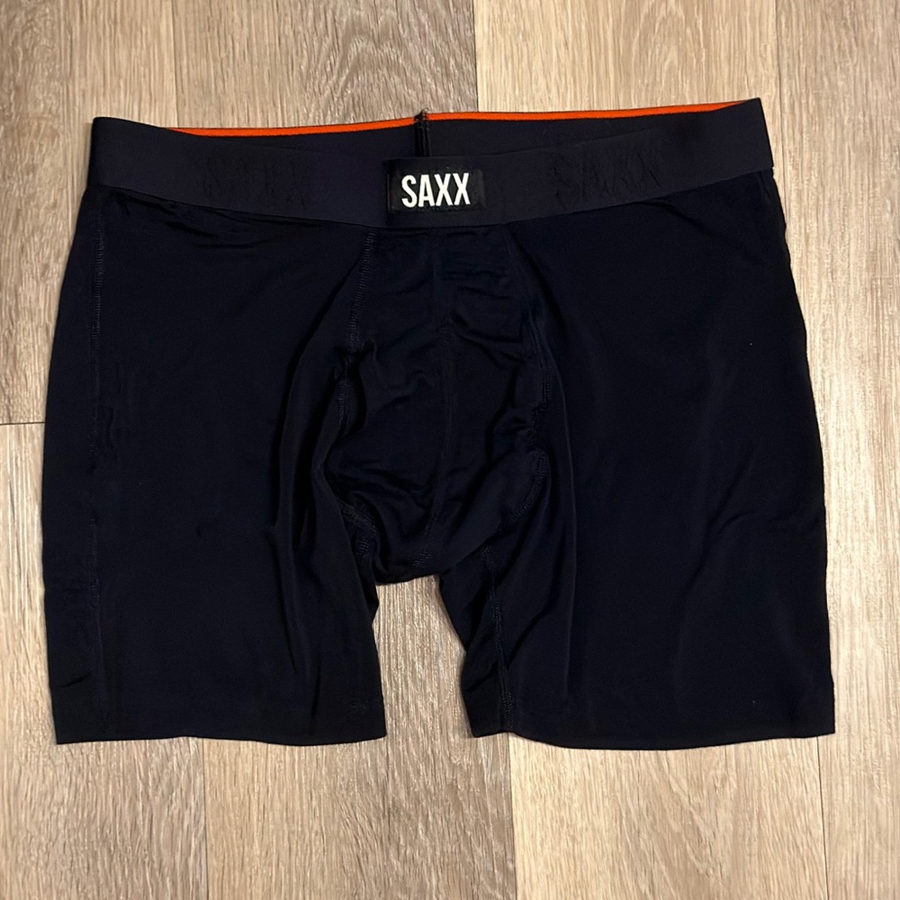 SAXX Men's Black Vibe Boxer Briefs (New, w/o Tags)